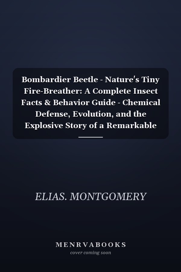 Bombardier Beetle - Nature's Tiny Fire-Breather: A Complete Insect Facts & Behavior Guide - Chemical Defense, Evolution, and the Explosive Story of a Remarkable Beetle Species