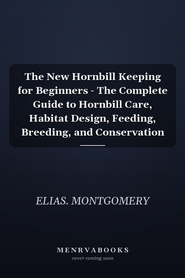 The New Hornbill Keeping for Beginners - The Complete Guide to Hornbill Care, Habitat Design, Feeding, Breeding, and Conservation