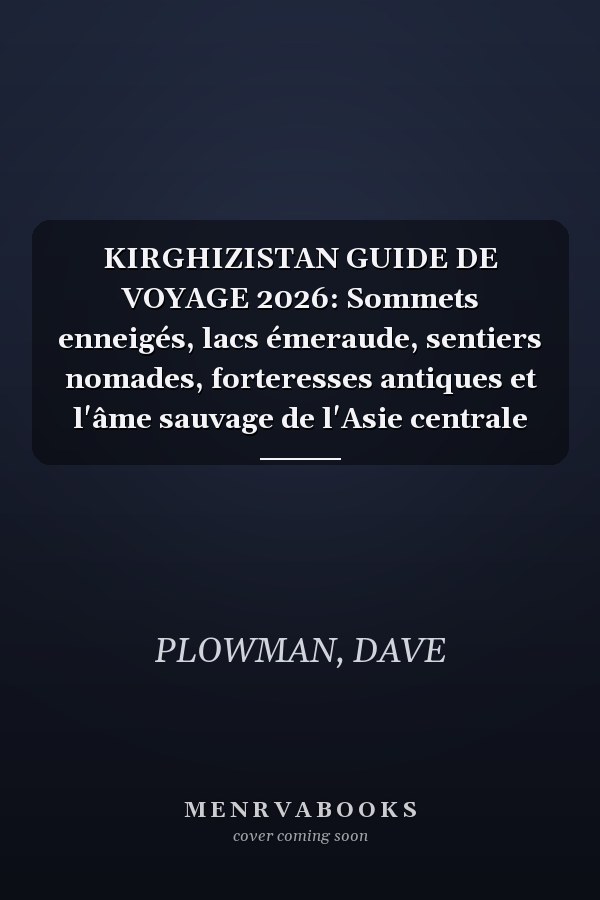 KIRGHIZISTAN GUIDE DE VOYAGE 2026: Sommets enneigés, lacs émeraude, sentiers nomades, forteresses antiques et l'âme sauvage de l'Asie centrale