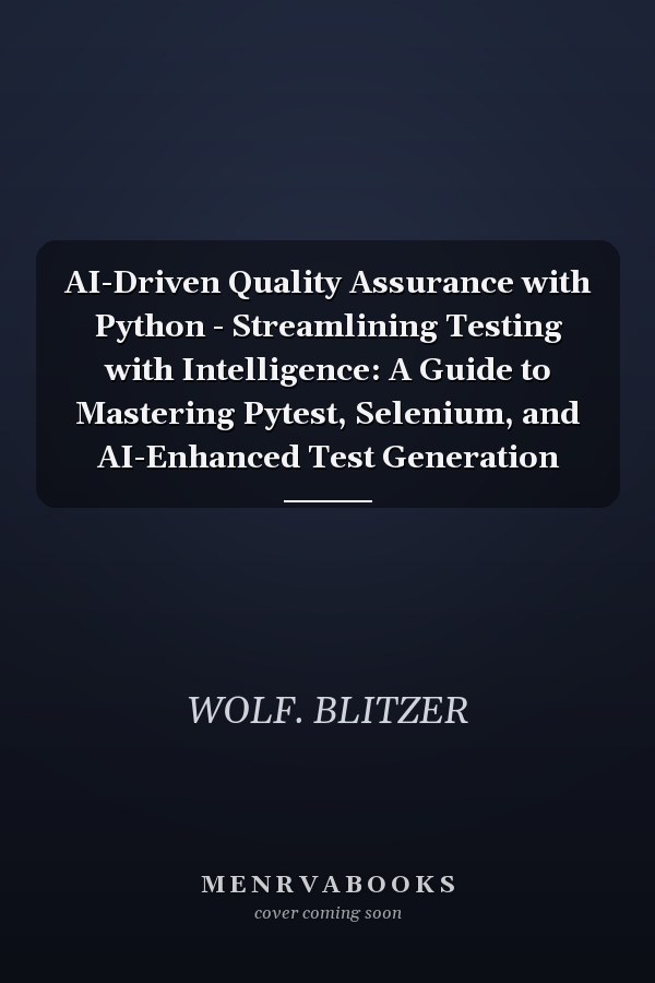 AI-Driven Quality Assurance with Python - Streamlining Testing with Intelligence: A Guide to Mastering Pytest, Selenium, and AI-Enhanced Test Generation