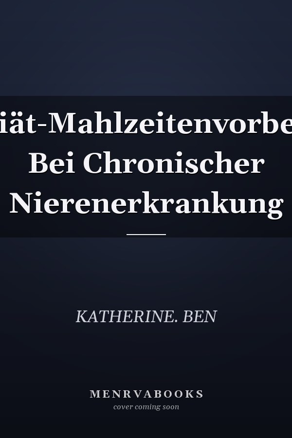 Dash-Diät-Mahlzeitenvorbereitung Bei Chronischer Nierenerkrankung