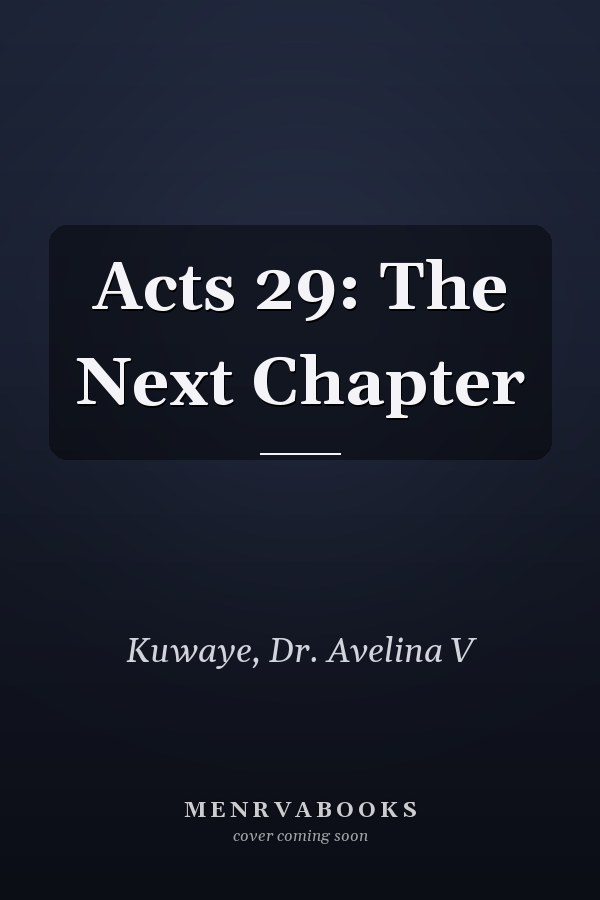 Acts 29: The Next Chapter