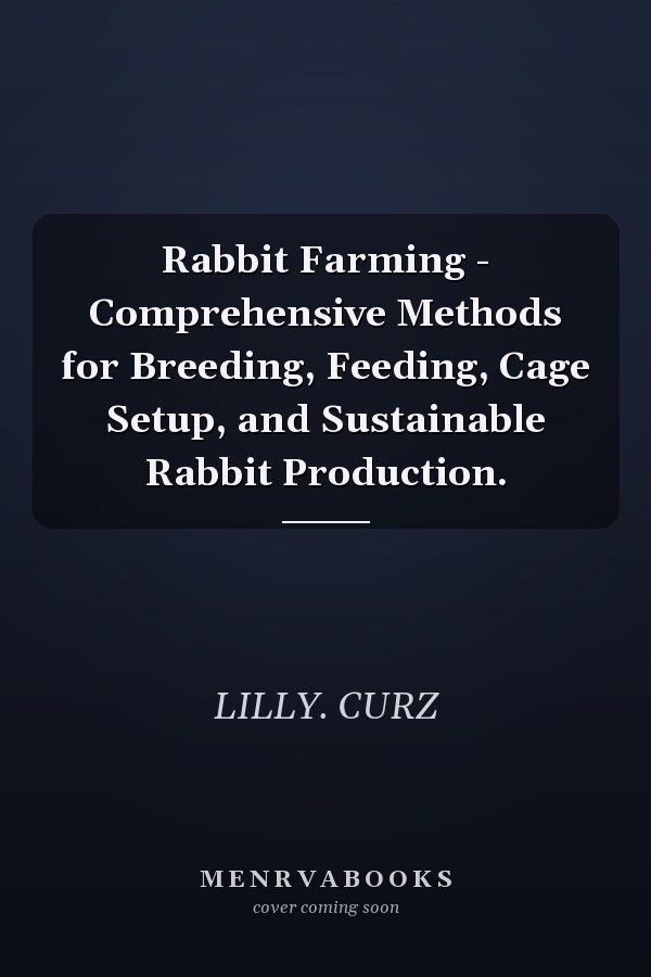 Rabbit Farming - Comprehensive Methods for Breeding, Feeding, Cage Setup, and Sustainable Rabbit Production.
