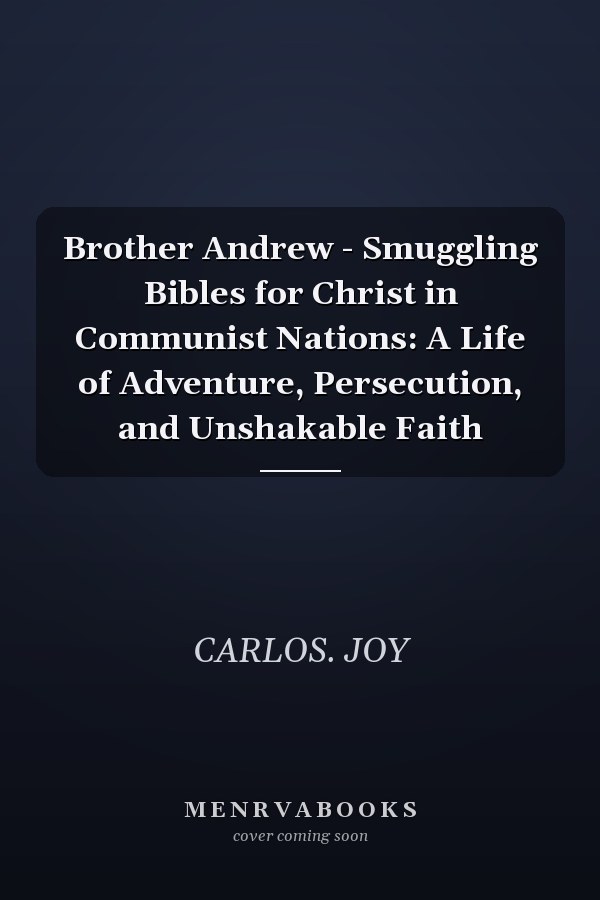 Brother Andrew - Smuggling Bibles for Christ in Communist Nations: A Life of Adventure, Persecution, and Unshakable Faith