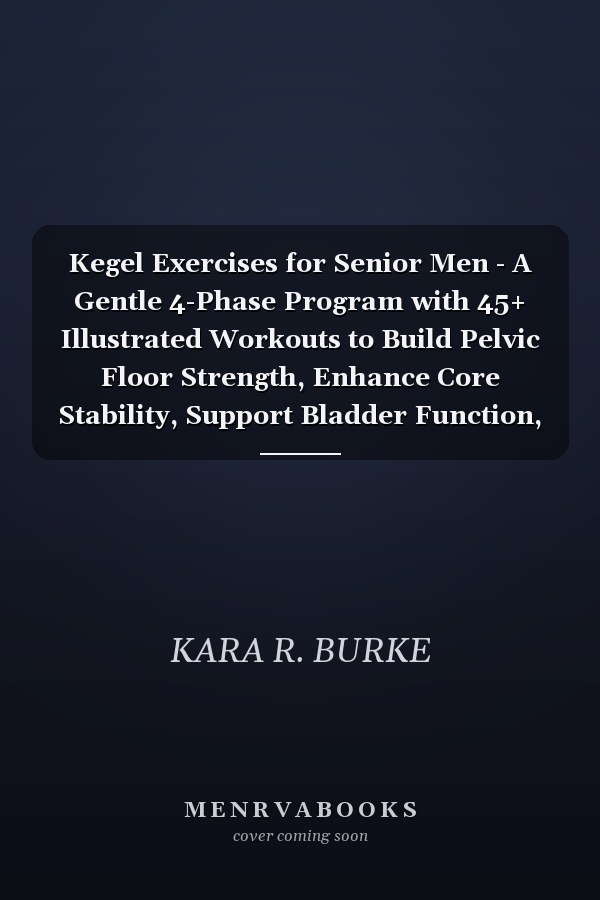 Kegel Exercises for Senior Men - A Gentle 4-Phase Program with 45+ Illustrated Workouts to Build Pelvic Floor Strength, Enhance Core Stability, Support Bladder Function, and Improve Everyday Confidence After 50