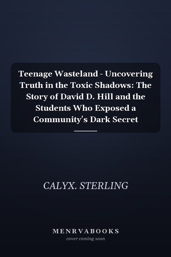 Teenage Wasteland - Uncovering Truth in the Toxic Shadows: The Story of David D. Hill and the Students Who Exposed a Community's Dark Secret