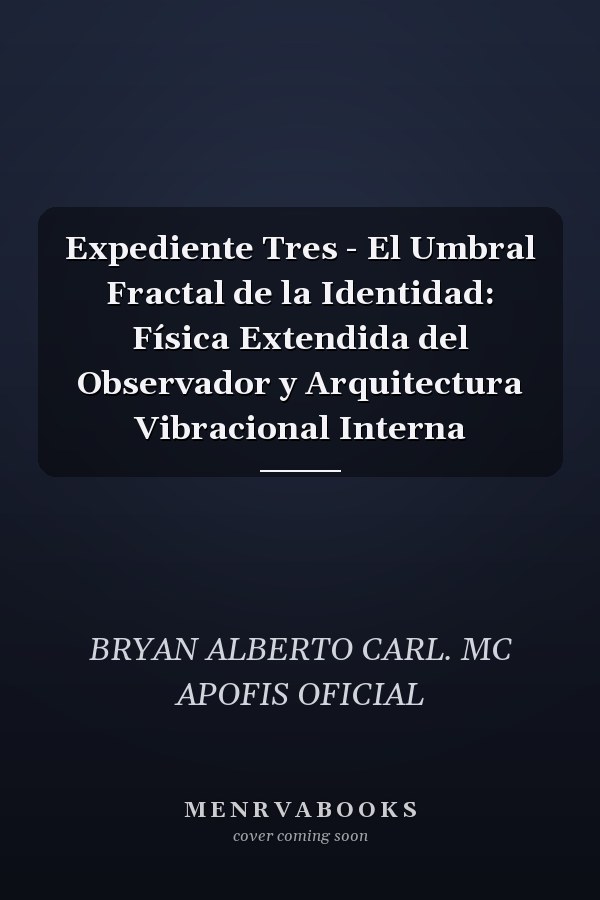 Expediente Tres - El Umbral Fractal de la Identidad: Física Extendida del Observador y Arquitectura Vibracional Interna