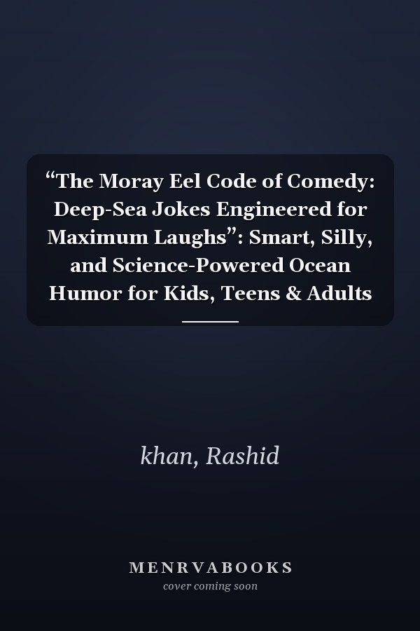 “The Moray Eel Code of Comedy: Deep-Sea Jokes Engineered for Maximum Laughs”: Smart, Silly, and Science-Powered Ocean Humor for Kids, Teens & Adults