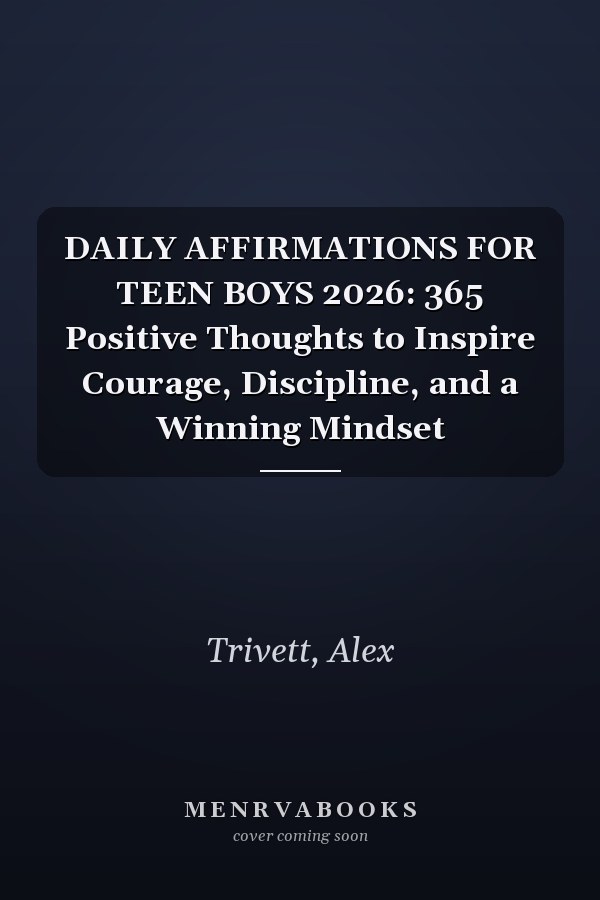 DAILY AFFIRMATIONS FOR TEEN BOYS 2026: 365 Positive Thoughts to Inspire Courage, Discipline, and a Winning Mindset