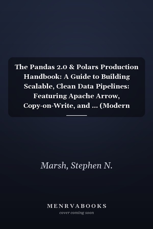 The Pandas 2.0 & Polars Production Handbook: A Guide to Building Scalable, Clean Data Pipelines: Featuring Apache Arrow, Copy-on-Write, and ... (Modern Innovative programming books)