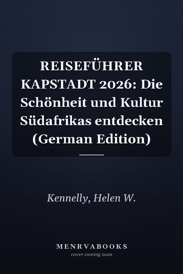 REISEFÜHRER KAPSTADT 2026: Die Schönheit und Kultur Südafrikas entdecken (German Edition)