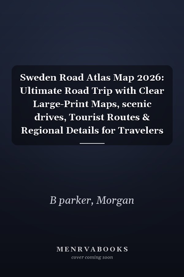 Sweden Road Atlas Map 2026: Ultimate Road Trip with Clear Large-Print Maps, scenic drives, Tourist Routes & Regional Details for Travelers