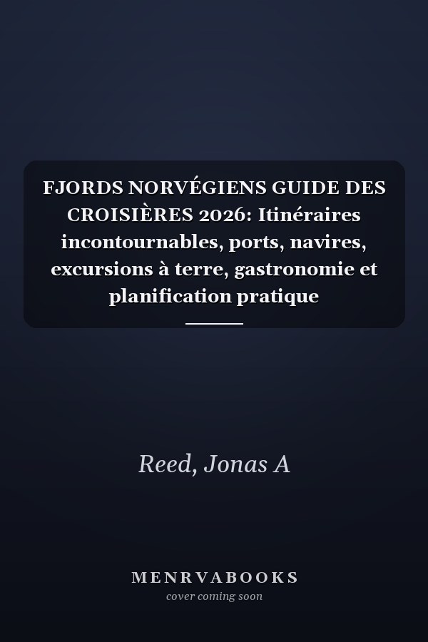FJORDS NORVÉGIENS GUIDE DES CROISIÈRES 2026: Itinéraires incontournables, ports, navires, excursions à terre, gastronomie et planification pratique