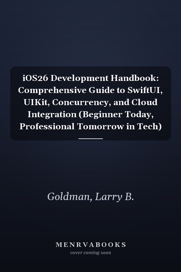 iOS26 Development Handbook: Comprehensive Guide to SwiftUI, UIKit, Concurrency, and Cloud Integration (Beginner Today, Professional Tomorrow in Tech)