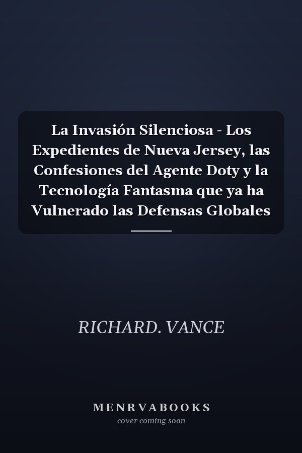 La Invasión Silenciosa - Los Expedientes de Nueva Jersey, las Confesiones del Agente Doty y la Tecnología Fantasma que ya ha Vulnerado las Defensas Globales