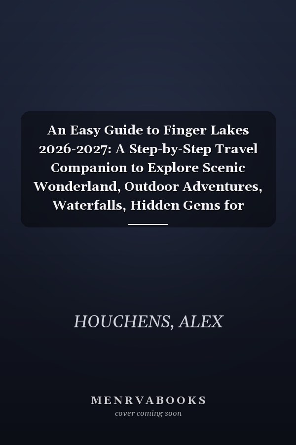 An Easy Guide to Finger Lakes 2026-2027: A Step-by-Step Travel Companion to Explore Scenic Wonderland, Outdoor Adventures, Waterfalls, Hidden Gems for First-time and Old Travelers