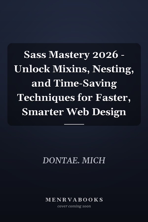 Sass Mastery 2026 - Unlock Mixins, Nesting, and Time-Saving Techniques for Faster, Smarter Web Design