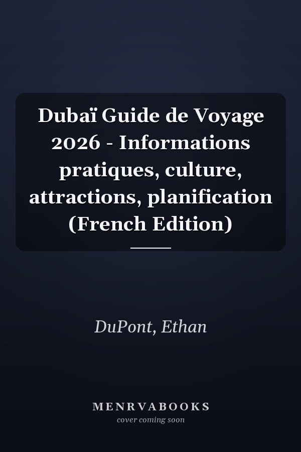 Dubaï Guide de Voyage 2026 - Informations pratiques, culture, attractions, planification (French Edition)