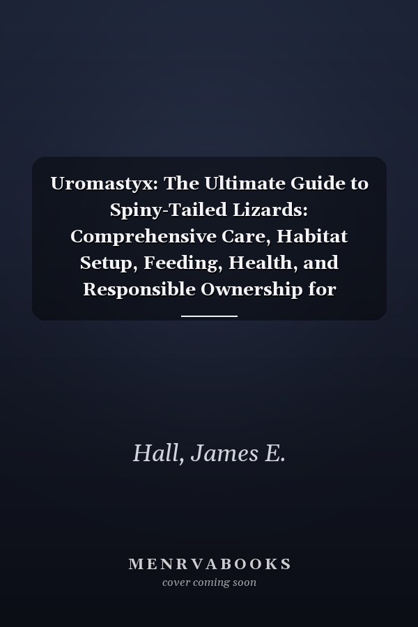 Uromastyx: The Ultimate Guide to Spiny-Tailed Lizards: Comprehensive Care, Habitat Setup, Feeding, Health, and Responsible Ownership for Beginners and Experienced Keepers