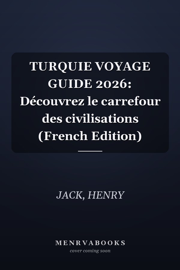 TURQUIE VOYAGE GUIDE 2026: Découvrez le carrefour des civilisations (French Edition)