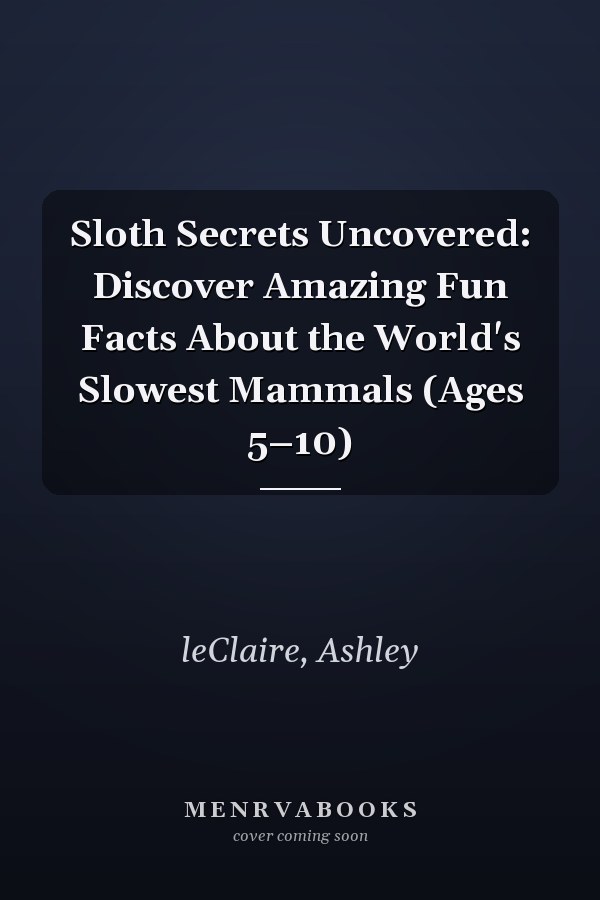 Sloth Secrets Uncovered: Discover Amazing Fun Facts About the World's Slowest Mammals (Ages 5–10)