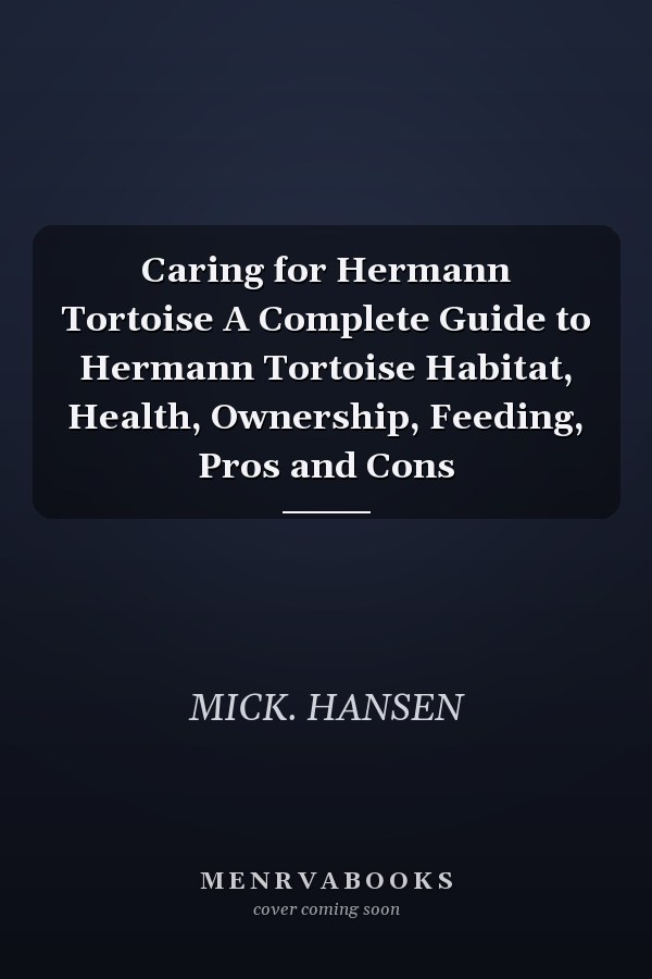 Caring for Hermann Tortoise A Complete Guide to Hermann Tortoise Habitat, Health, Ownership, Feeding, Pros and Cons