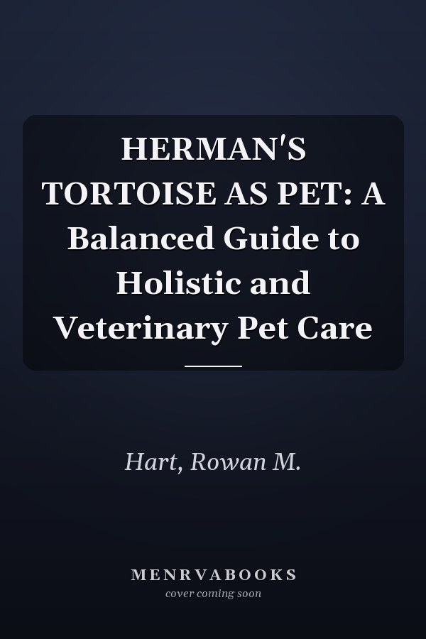 HERMAN'S TORTOISE AS PET: A Balanced Guide to Holistic and Veterinary Pet Care