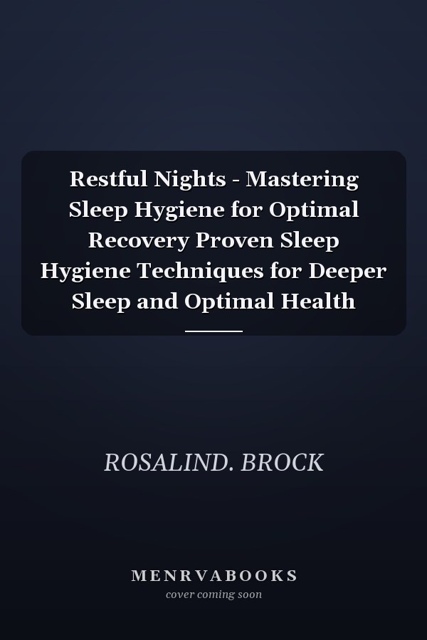 Restful Nights - Mastering Sleep Hygiene for Optimal Recovery Proven Sleep Hygiene Techniques for Deeper Sleep and Optimal Health