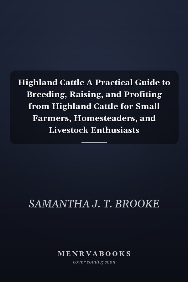 Highland Cattle A Practical Guide to Breeding, Raising, and Profiting from Highland Cattle for Small Farmers, Homesteaders, and Livestock Enthusiasts