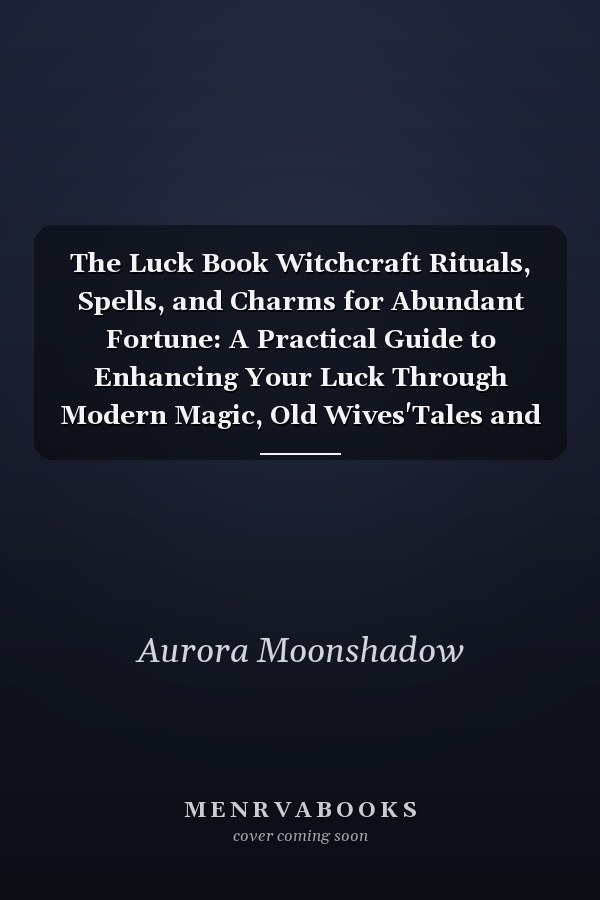 The Luck Book Witchcraft Rituals, Spells, and Charms for Abundant Fortune: A Practical Guide to Enhancing Your Luck Through Modern Magic, Old Wives'Tales and Just a Little Bit of Witch Sass