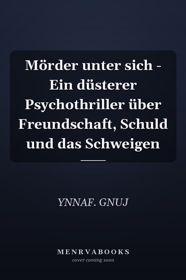 Mörder unter sich - Ein düsterer Psychothriller über Freundschaft, Schuld und das Schweigen