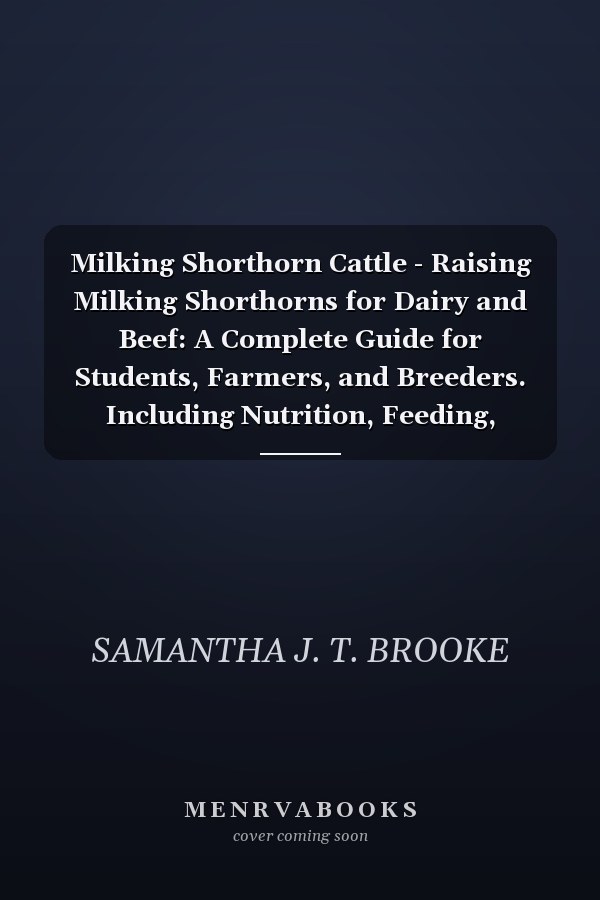 Milking Shorthorn Cattle - Raising Milking Shorthorns for Dairy and Beef: A Complete Guide for Students, Farmers, and Breeders. Including Nutrition, Feeding, Characteristics, Breeding, Facts, Hoof Trimming, Veterinary Care, Health, Costs, and Housing.
