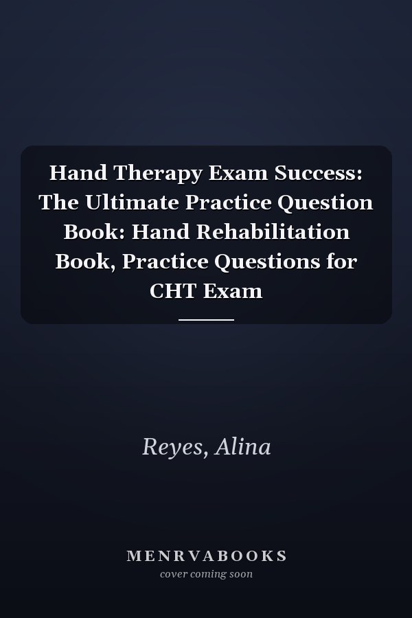 Hand Therapy Exam Success: The Ultimate Practice Question Book: Hand Rehabilitation Book, Practice Questions for CHT Exam
