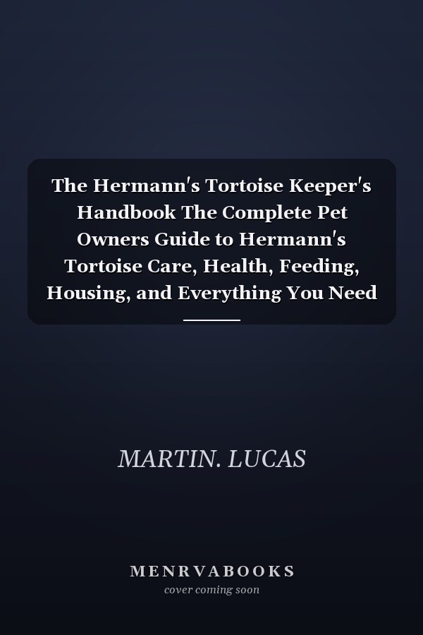The Hermann's Tortoise Keeper's Handbook The Complete Pet Owners Guide to Hermann's Tortoise Care, Health, Feeding, Housing, and Everything You Need to Know