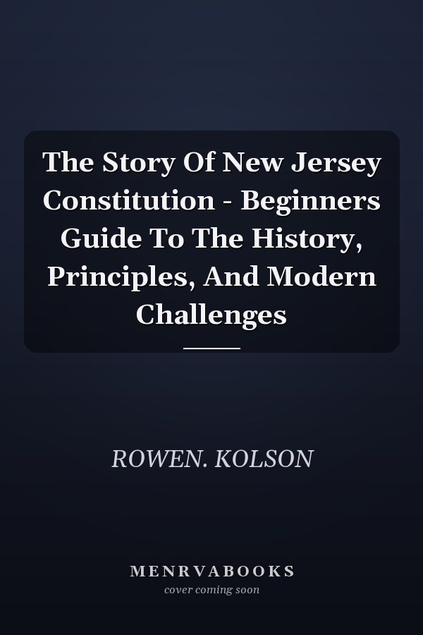 The Story Of New Jersey Constitution - Beginners Guide To The History, Principles, And Modern Challenges