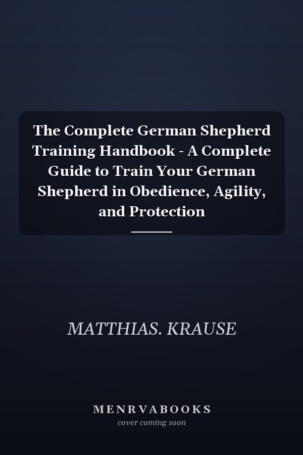 The Complete German Shepherd Training Handbook - A Complete Guide to Train Your German Shepherd in Obedience, Agility, and Protection
