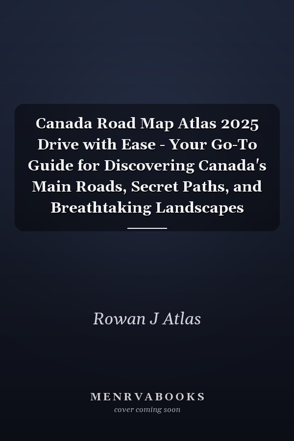 Canada Road Map Atlas 2025 Drive with Ease - Your Go-To Guide for Discovering Canada's Main Roads, Secret Paths, and Breathtaking Landscapes