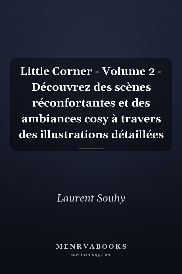 Little Corner - Volume 2 - Découvrez des scènes réconfortantes et des ambiances cosy à travers des illustrations détaillées