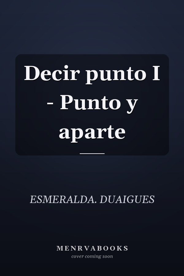 Decir punto I - Punto y aparte