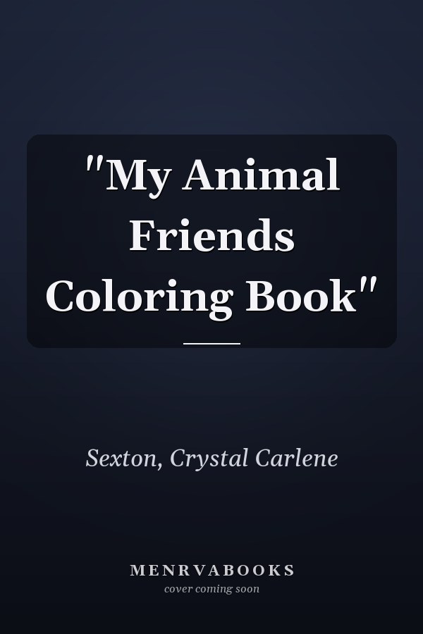 "My Animal Friends Coloring Book"
