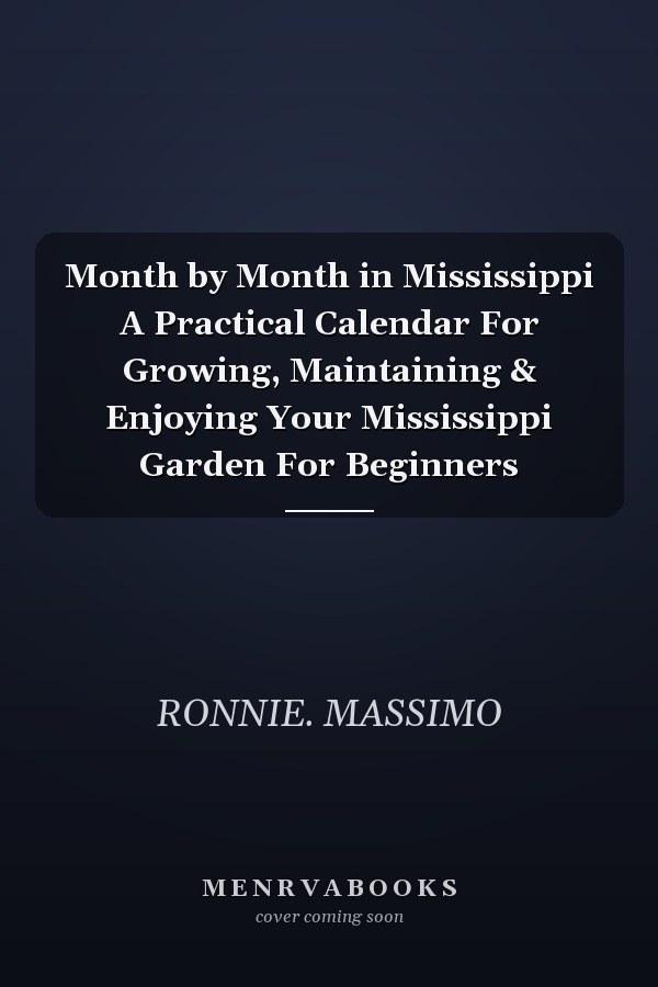 Month by Month in Mississippi A Practical Calendar For Growing, Maintaining & Enjoying Your Mississippi Garden For Beginners