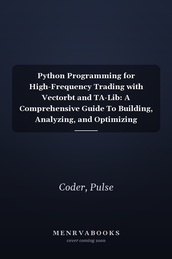 Python Programming for High-Frequency Trading with Vectorbt and TA-Lib: A Comprehensive Guide To Building, Analyzing, and Optimizing Low-Latency Algorithmic Trading Strategies (PulseCoder)