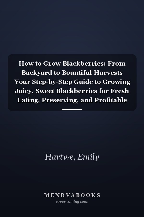 How to Grow Blackberries: From Backyard to Bountiful Harvests Your Step-by-Step Guide to Growing Juicy, Sweet Blackberries for Fresh Eating, Preserving, and Profitable Sales All Year Round!