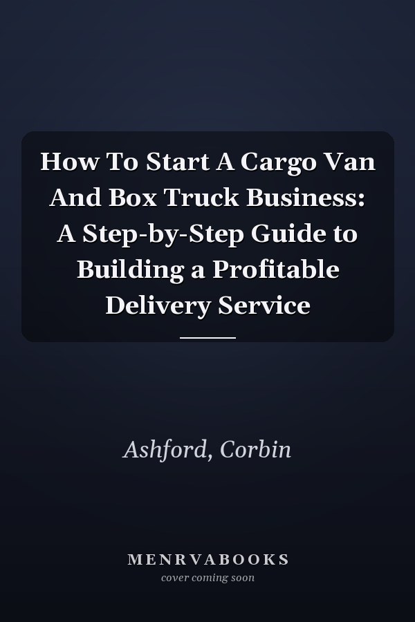 How To Start A Cargo Van And Box Truck Business: A Step-by-Step Guide to Building a Profitable Delivery Service