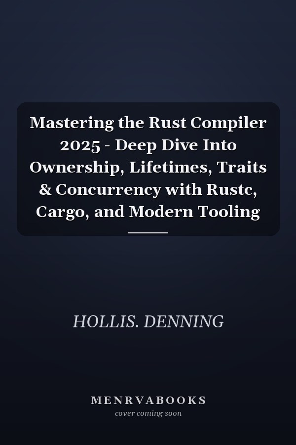 Mastering the Rust Compiler 2025 - Deep Dive Into Ownership, Lifetimes, Traits & Concurrency with Rustc, Cargo, and Modern Tooling