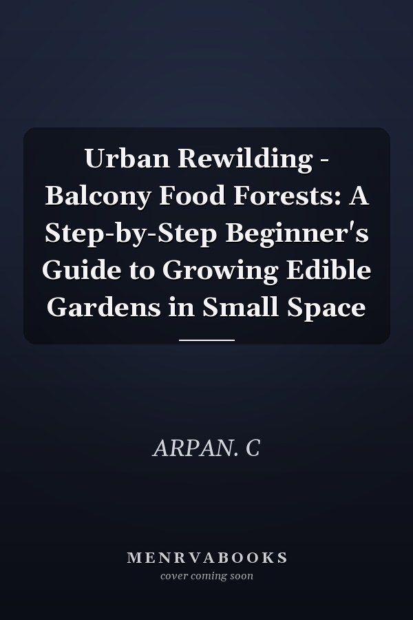Urban Rewilding - Balcony Food Forests: A Step-by-Step Beginner's Guide to Growing Edible Gardens in Small Space