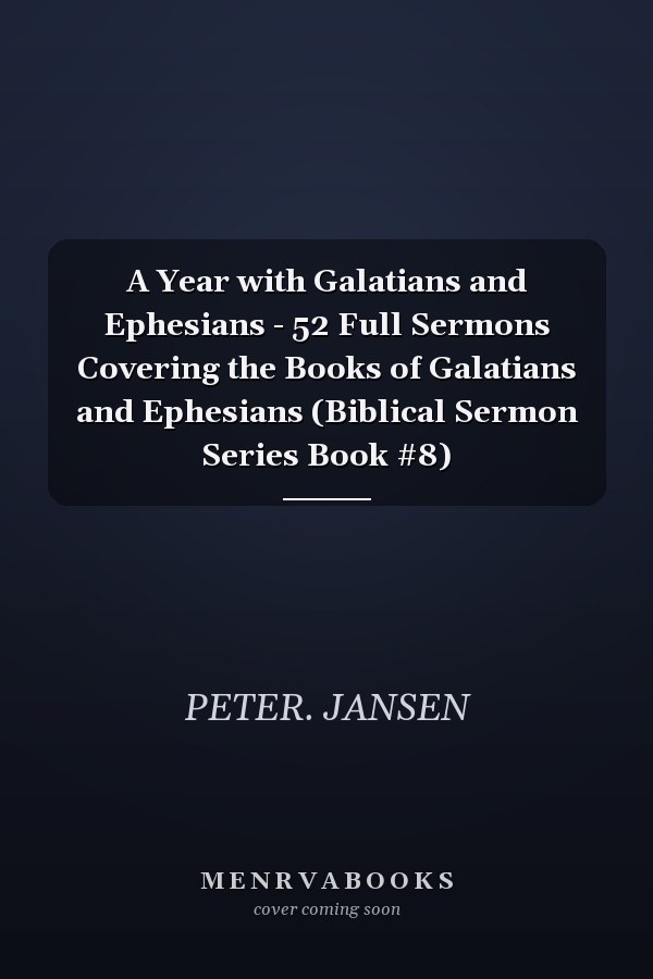 A Year with Galatians and Ephesians - 52 Full Sermons Covering the Books of Galatians and Ephesians (Biblical Sermon Series Book #8)