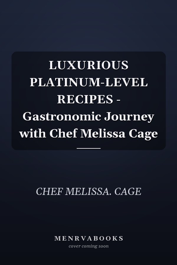 LUXURIOUS PLATINUM-LEVEL RECIPES - Gastronomic Journey with Chef Melissa Cage