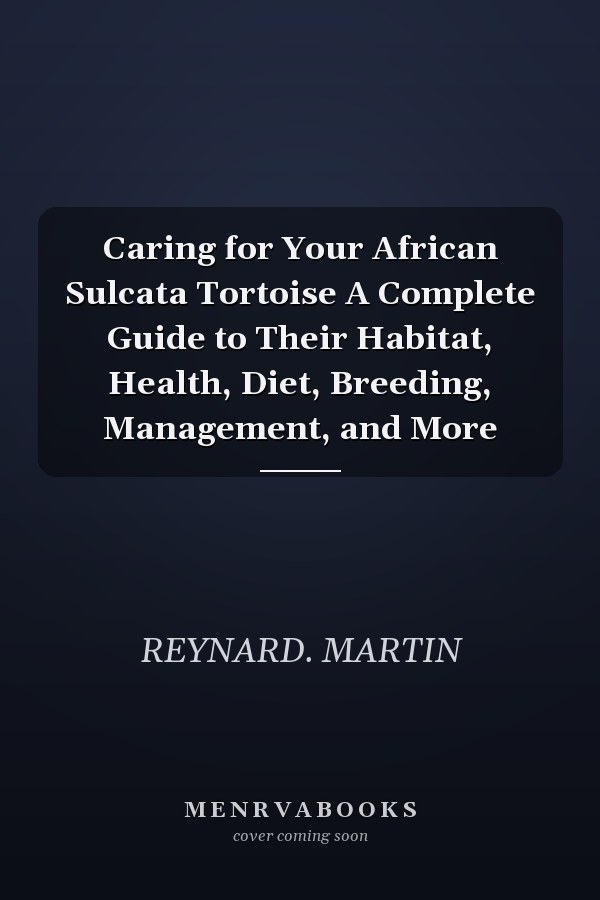 Caring for Your African Sulcata Tortoise A Complete Guide to Their Habitat, Health, Diet, Breeding, Management, and More