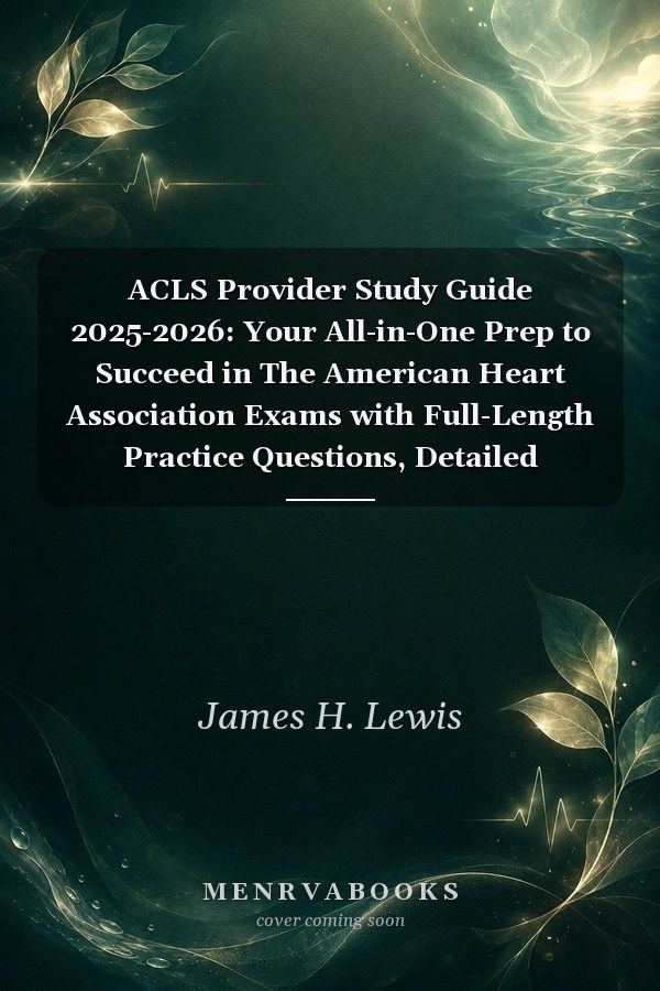ACLS Provider Study Guide 2025-2026: Your All-in-One Prep to Succeed in The American Heart Association Exams with Full-Length Practice Questions, Detailed Explanations, and Expert Strategies